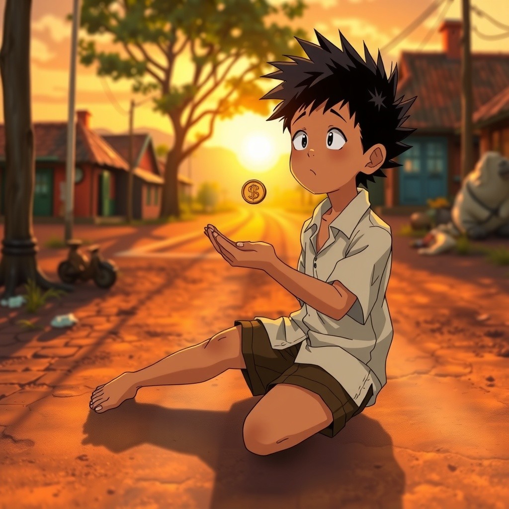 The Honest Boy and the Gold Coin