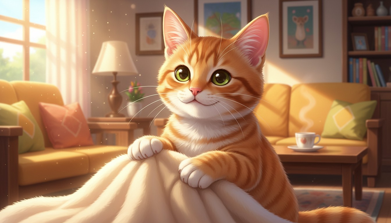 Why Cats Knead with Their Paws