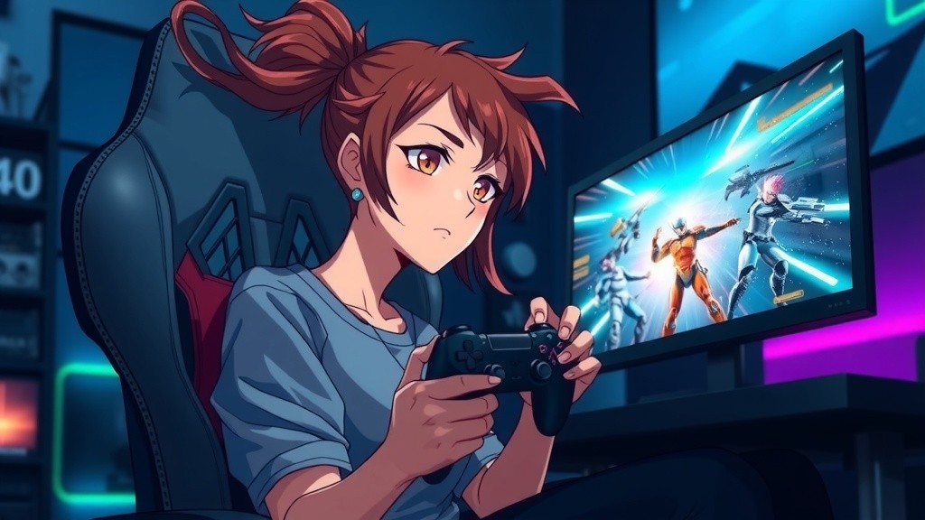 Intergalactic Gaming Duel: Anna and Ben