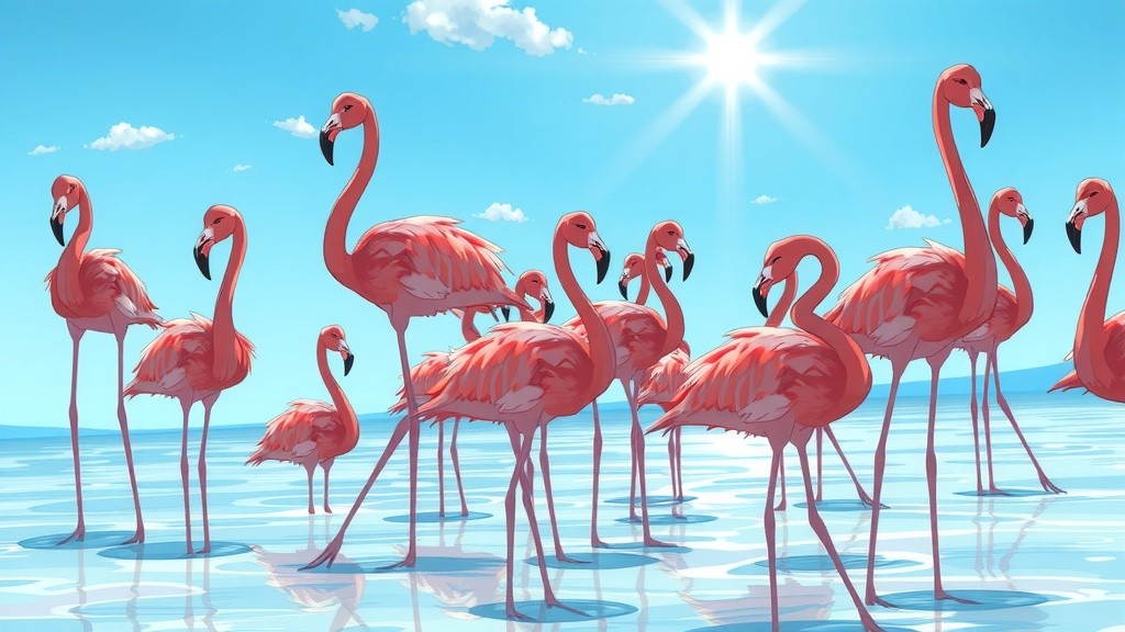 The Secret Behind Flamingos Standing on One Leg