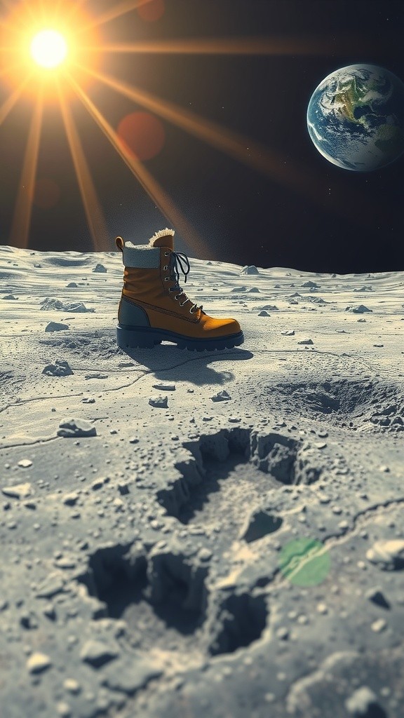 Moon Footprints: Lasting Impressions