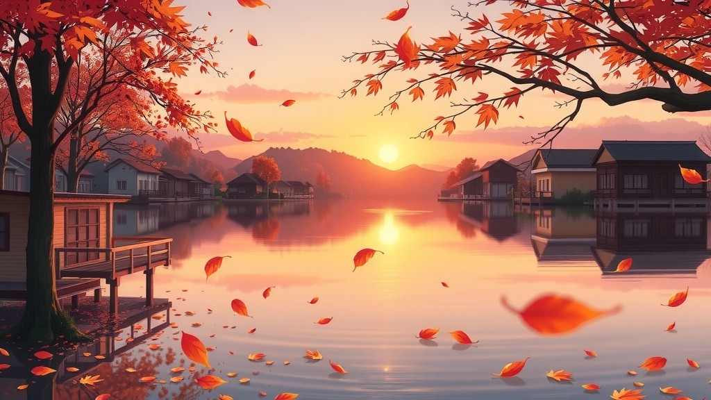 Reflections by the Lake