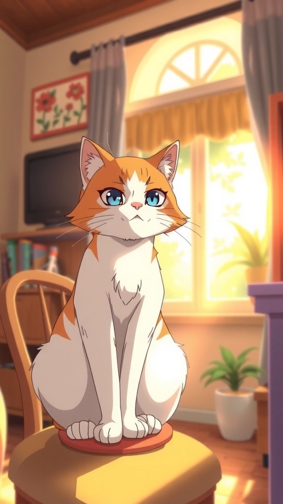 Oyen Si Kucing Percaya Diri