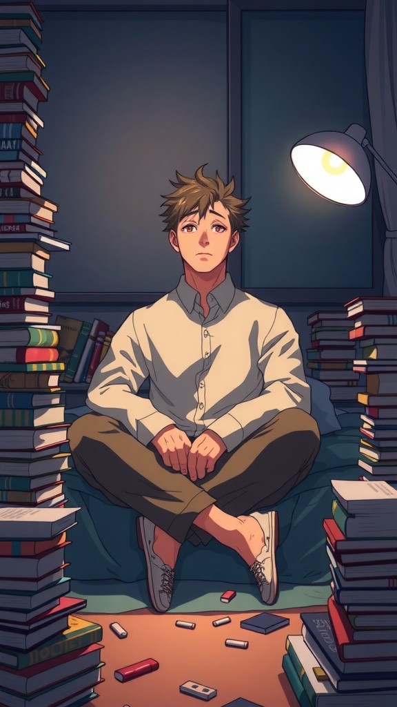 قصة طفل عبقري في عالم مريض