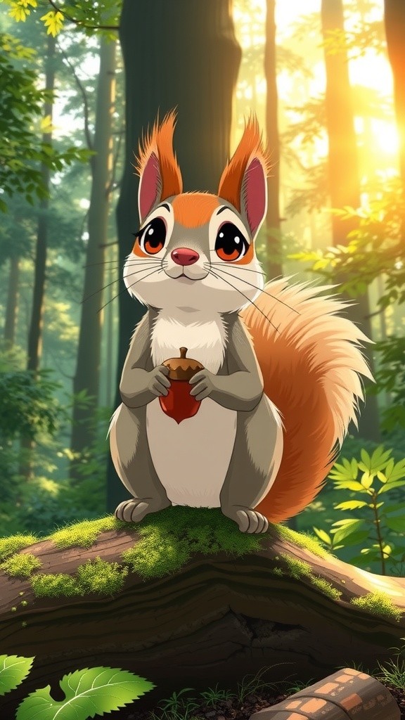 Sunny the Squirrel: The Case of the Missing Acorns