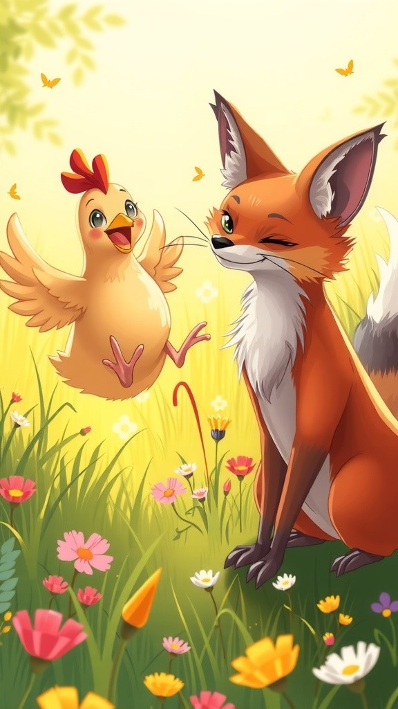 The Chicken's Quick Thinking