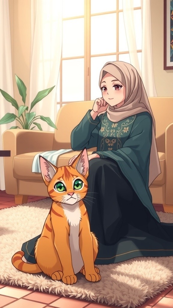 Feline Comfort: A Chat About Bad Days