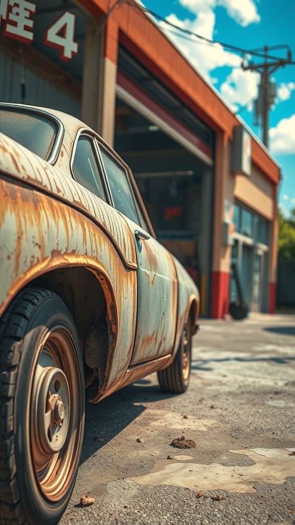 Transformasi Mobil Butut Menjadi Mewah