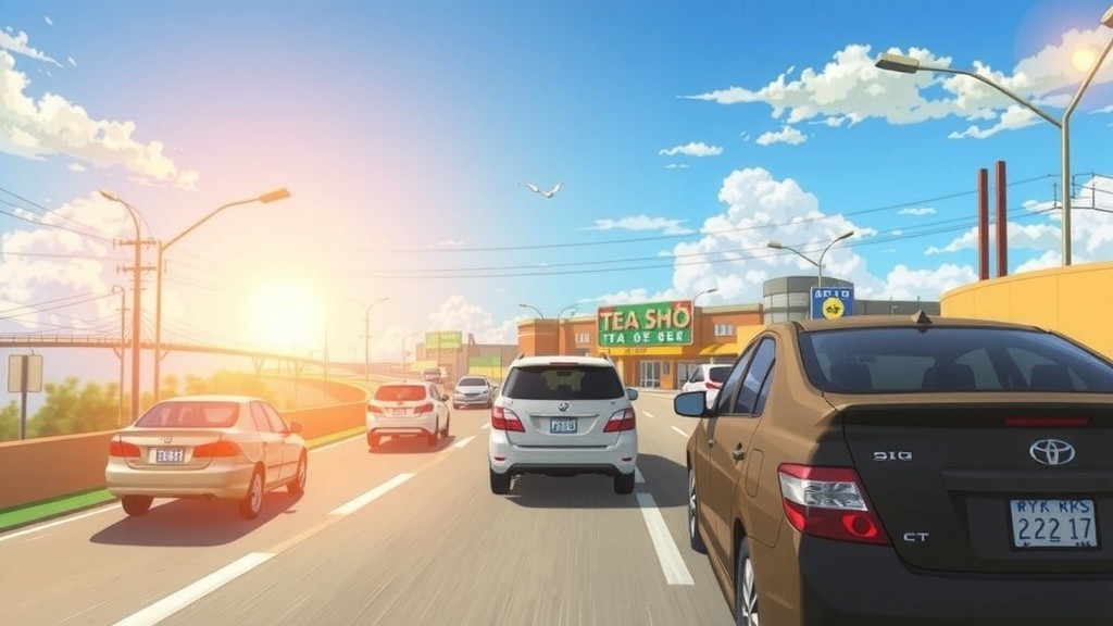 Boys Riding Bikes and Enjoying Tea