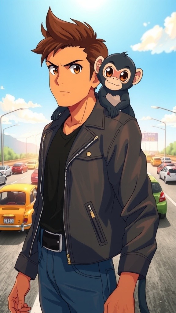 Lord Rama and Hanuman: The Rescue Mission on a Bike