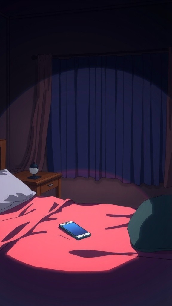 Digital Solitude: A Midnight Moment