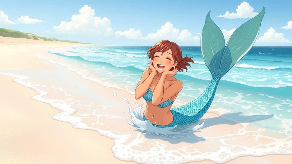 Mermaid's Marriage to a Human