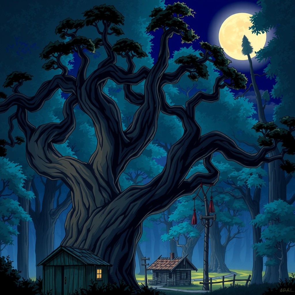 The Witch and Her Snake