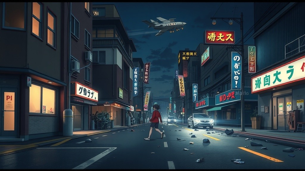 नियो-टोक्यो पर दानवों का हमला