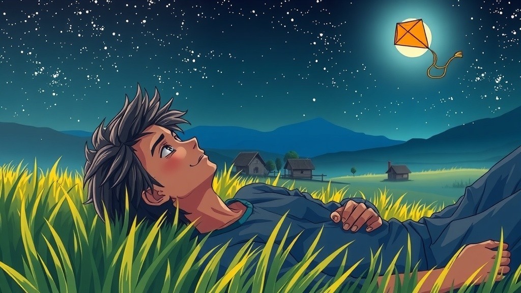 नील और उड़ता हुआ सपना