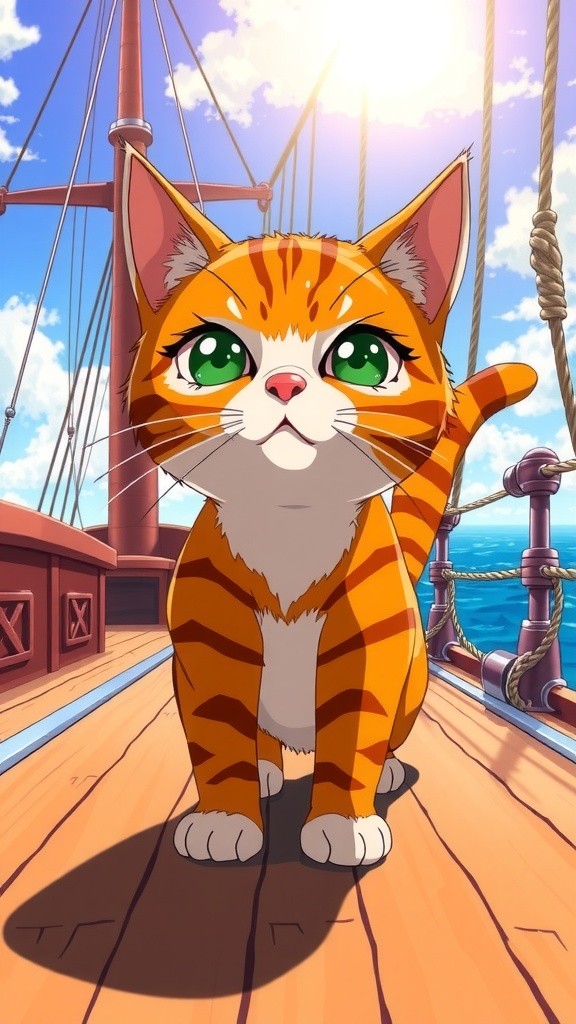 Kucing Kapten dan Kapal Jahil