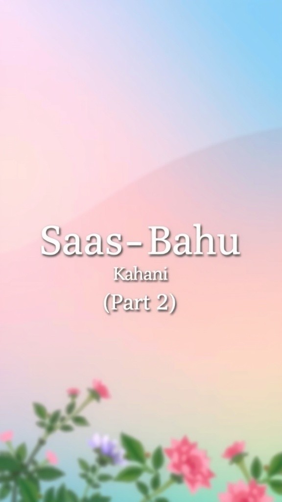 सास–बहू कहानी (भाग 2)