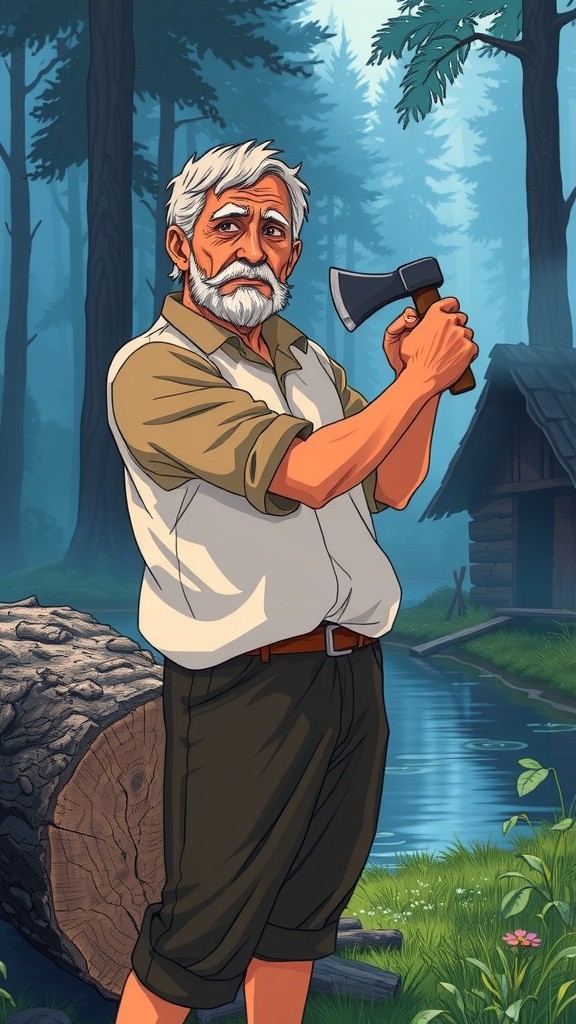 ईमानदार लकड़हारे की कहानी