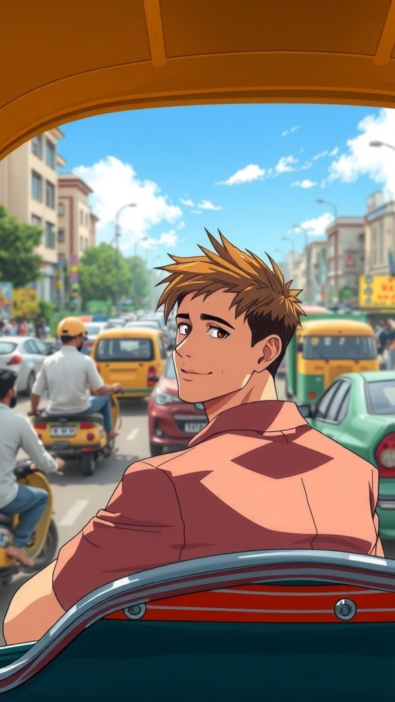 Thunder God in Indian Traffic!