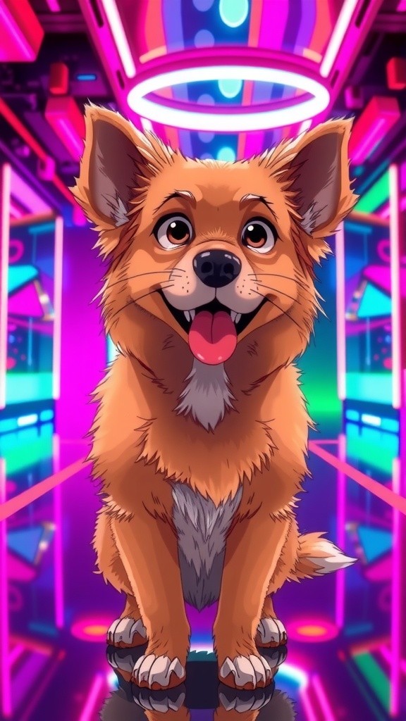 Portal Paws: An Adventure Through Dimensions!