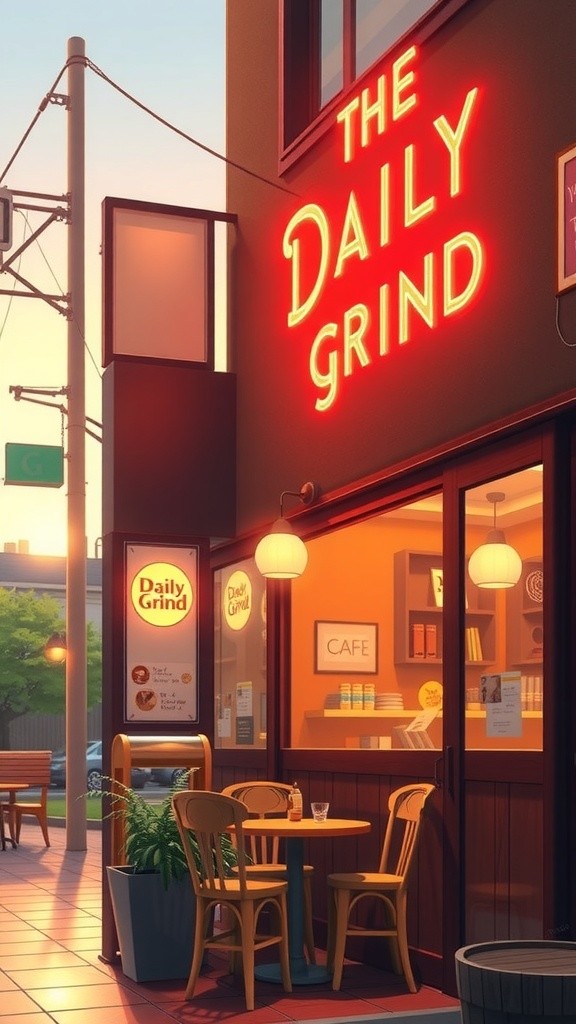 The Geometry of Coffee Shops