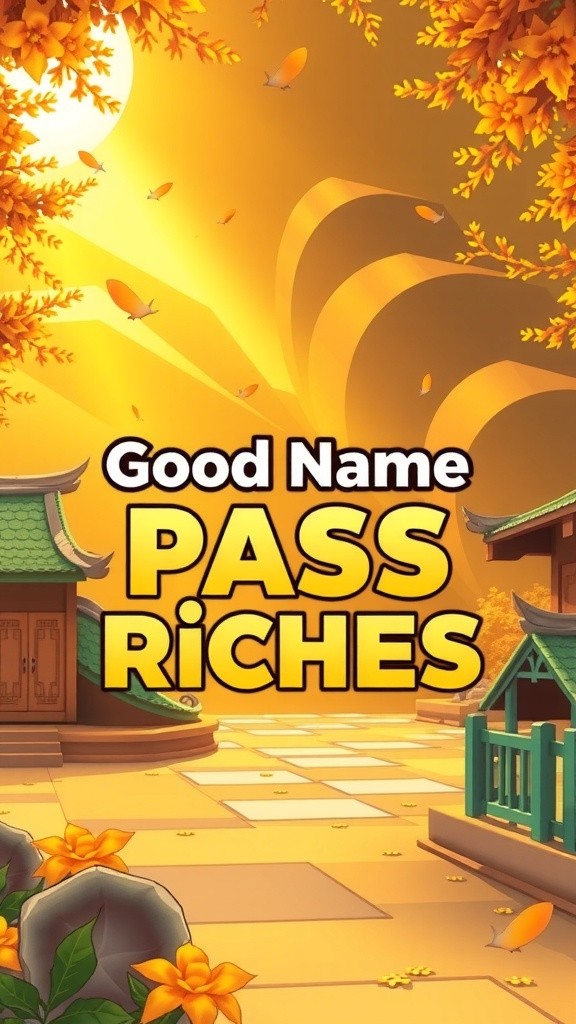 Good Name Pass Riches