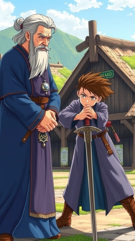 The Boy Warrior's Victory