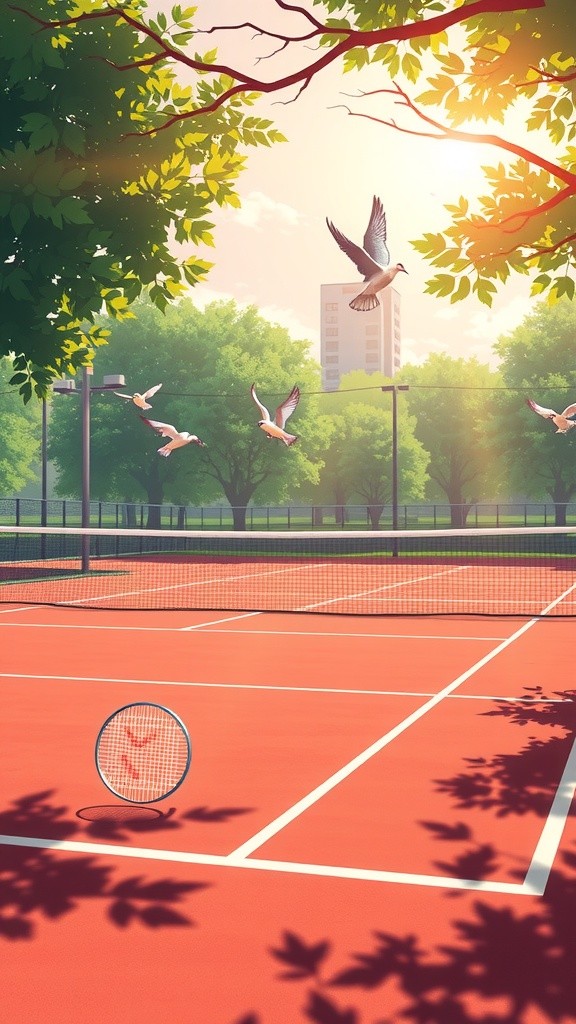 Competitive Spirit: A Badminton Showdown