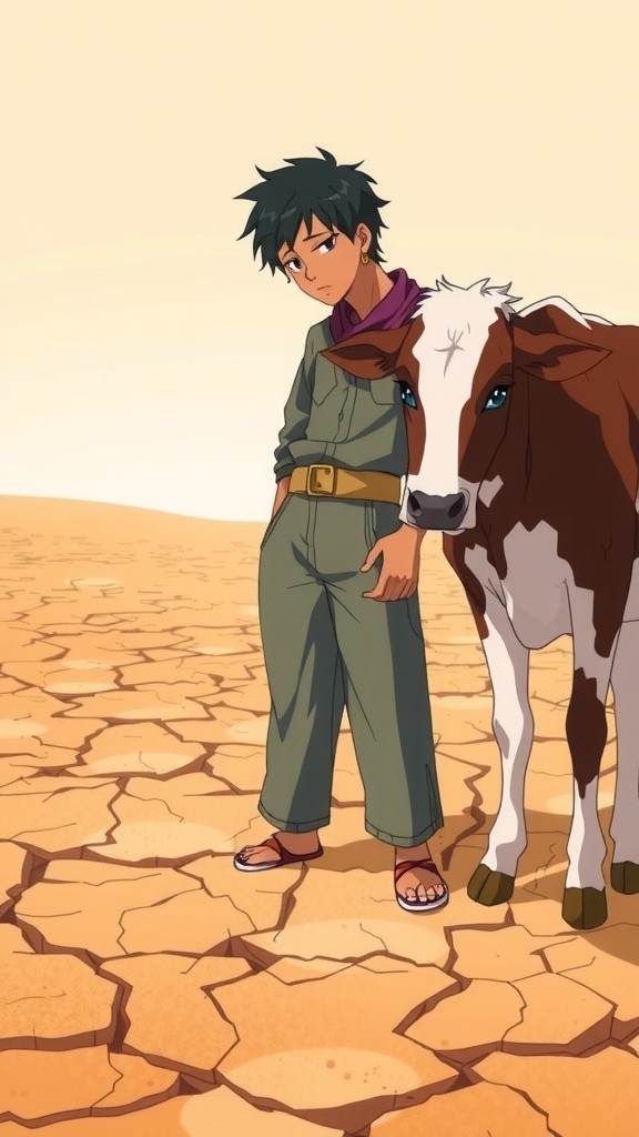 The Farmer and His Cow