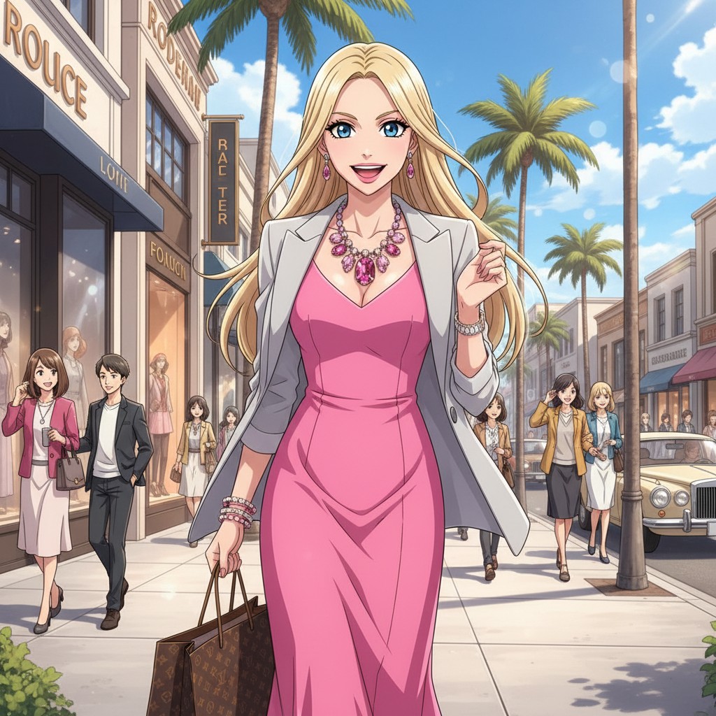 High Maintenance Barbie and Her Luxury Bag