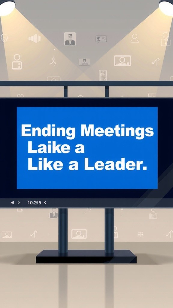 Ending Meetings with Clarity