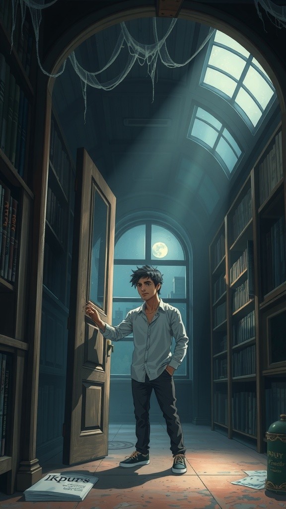 खौफनाक लाइब्रेरी का रहस्य