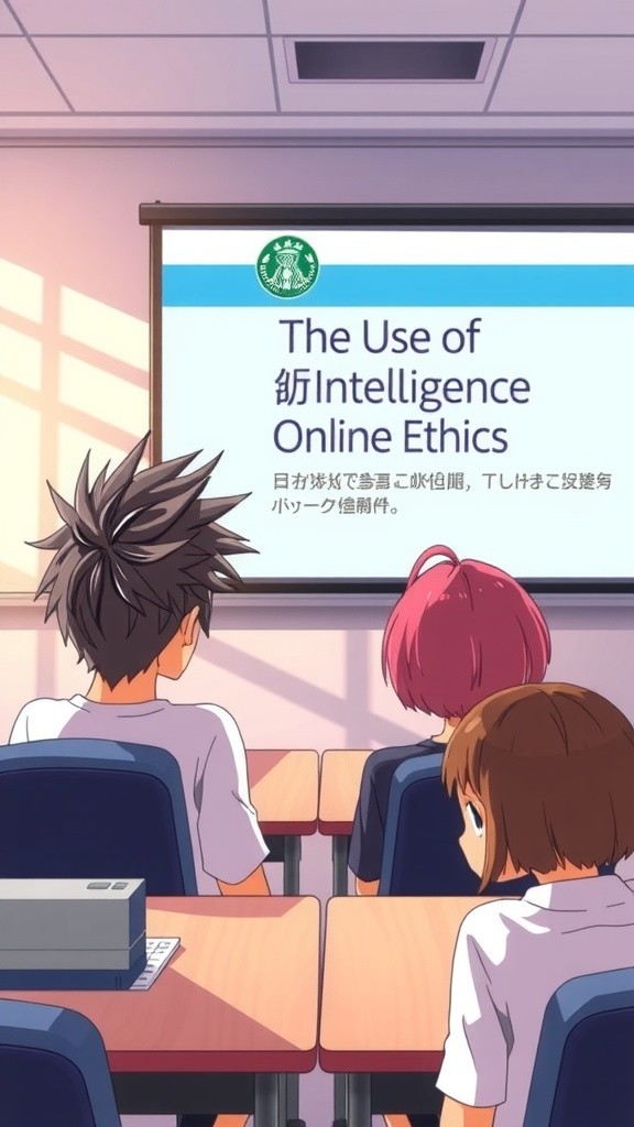 The Use of Artificial Intelligence and Online Ethics