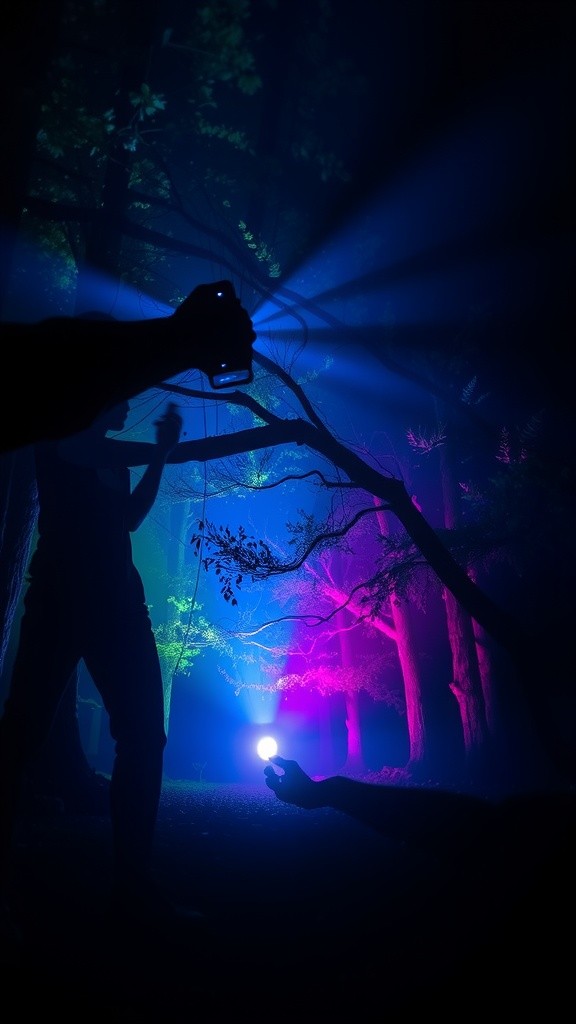 Sosok Putih di Hutan Misterius