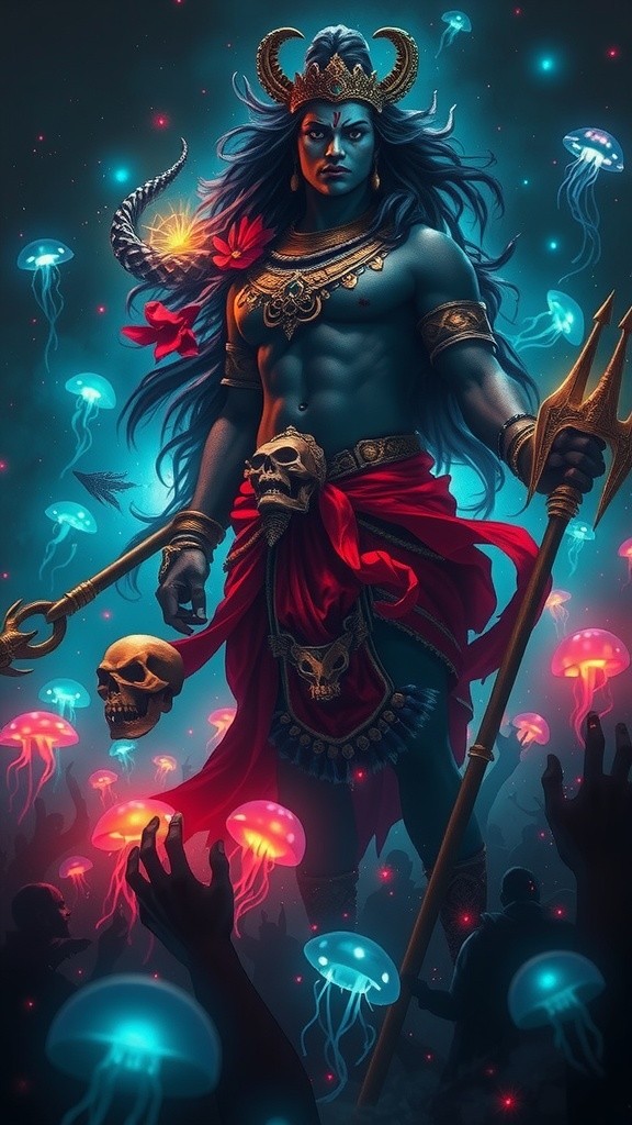 महाकाली और महादेव का मिलन: शक्ति और शांति का प्रतीक