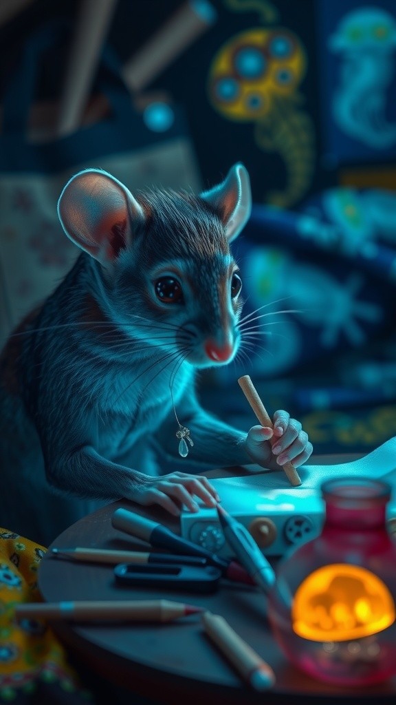 Batik Magic: The Art of a Mouse Artisan