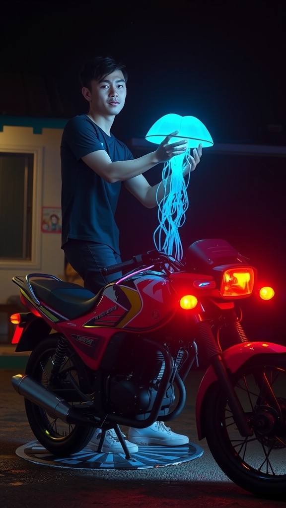 Nyuci Motor, Kesalahan Jatuh Cinta!