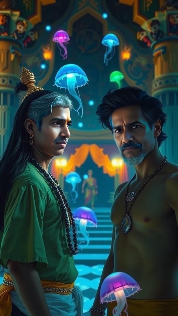 भक्ति और त्याग: कृष्ण का आशीर्वाद