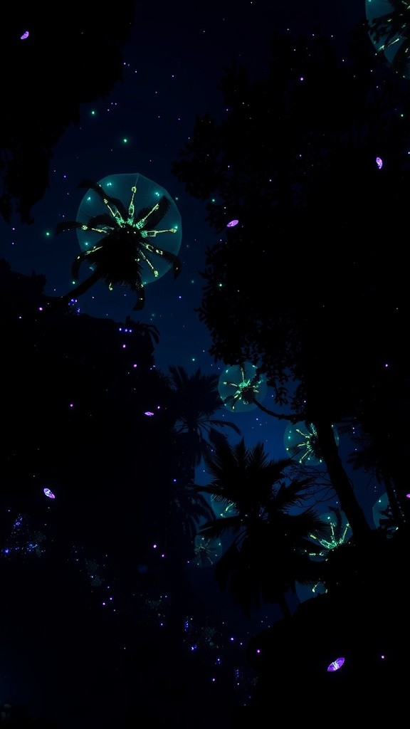 Dance of the Fireflies: Nature's Nighttime Canvas!
