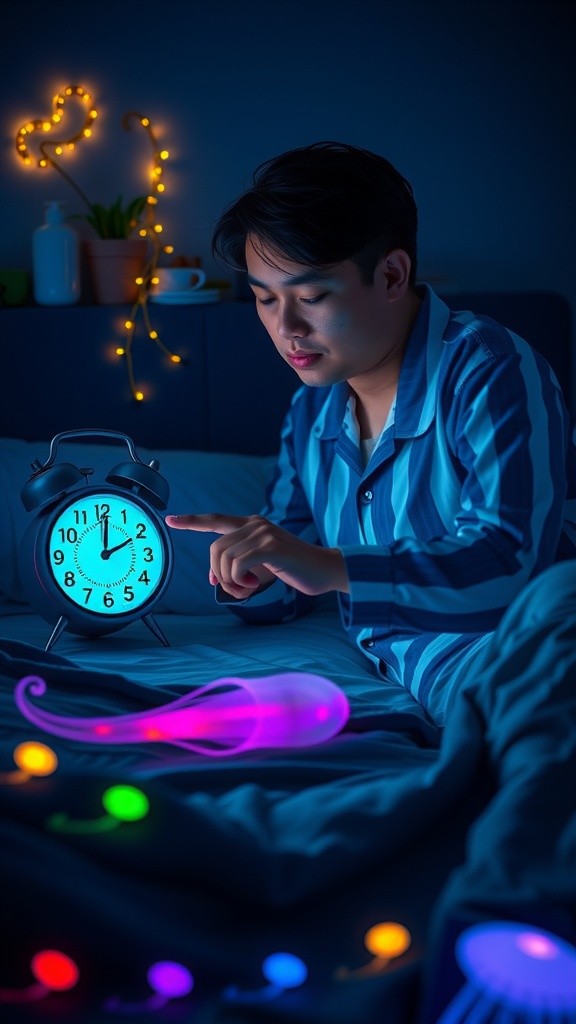 Pertarungan Antara Pria dan Jam Alarm