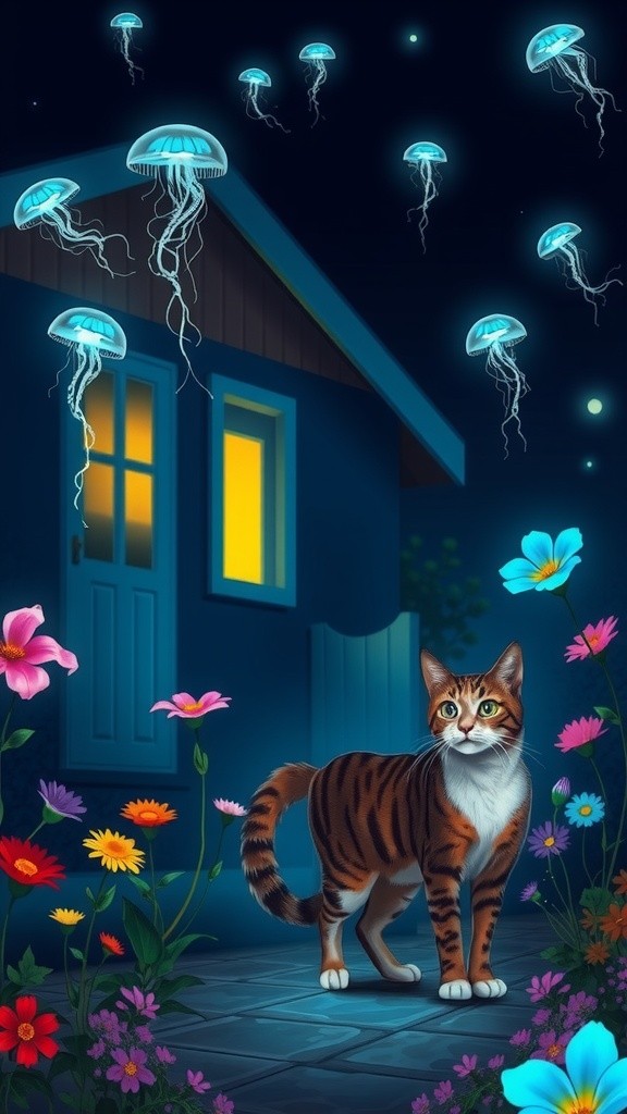 A New Beginning for Mrs. Gable and the Stray Cat