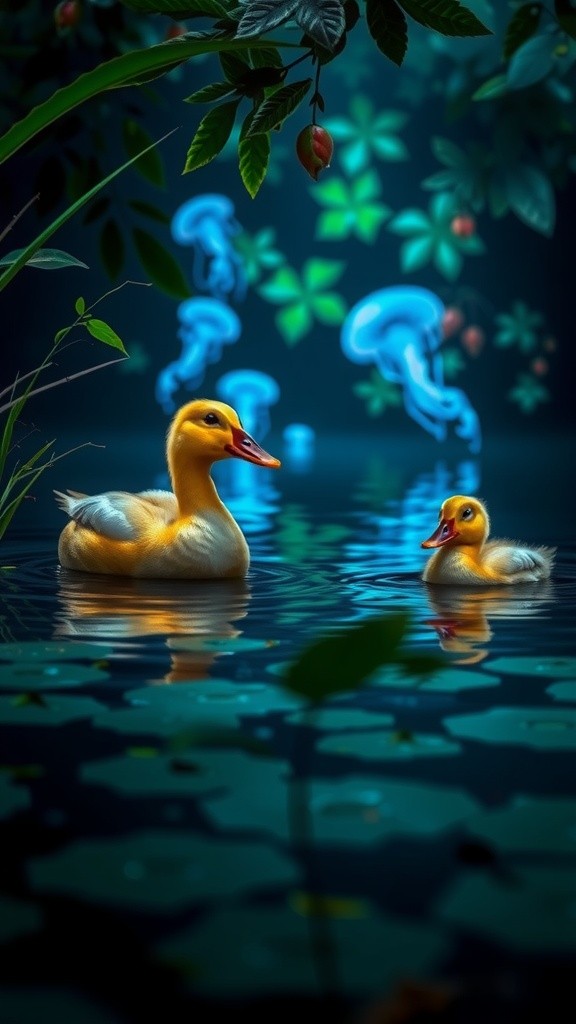 Perjalanan Bebek Muda Menuju Keberanian dan Keunikan