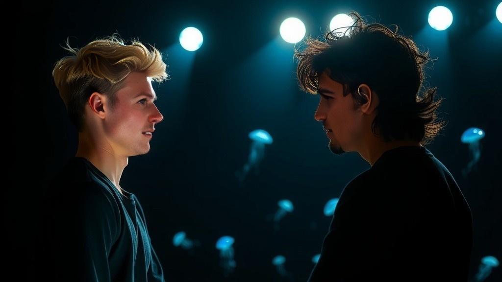 A Rockstar Love Triangle: Three Men, One Heart