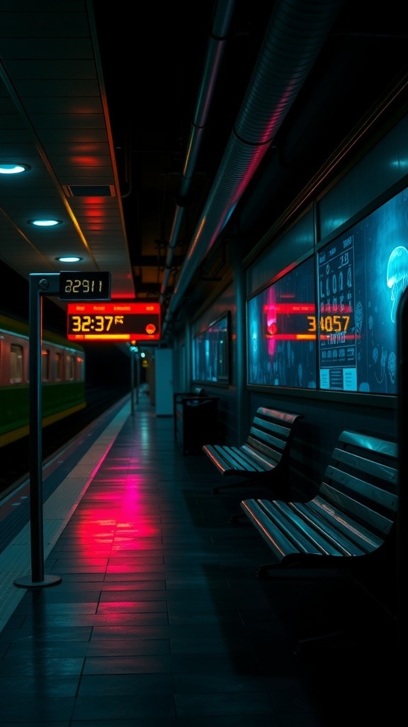 A Sudden Emergency at the Train Station