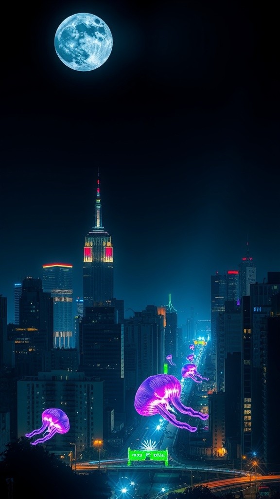 Beneath the Moon: The City Hum