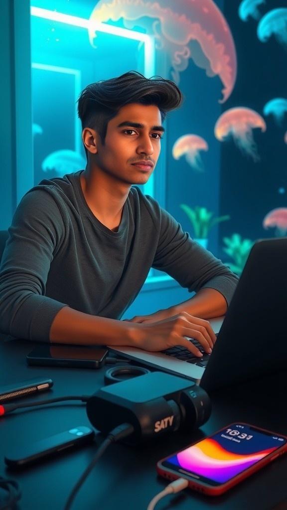 Aman Ngecas Laptop Sambil Dipake?