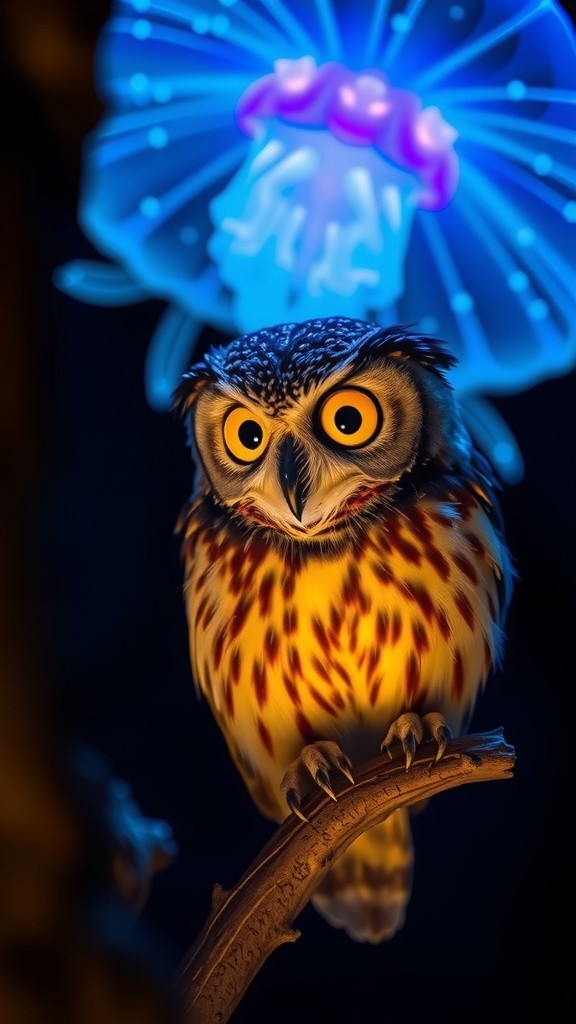 Owls and Their Impressive Head Rotation!