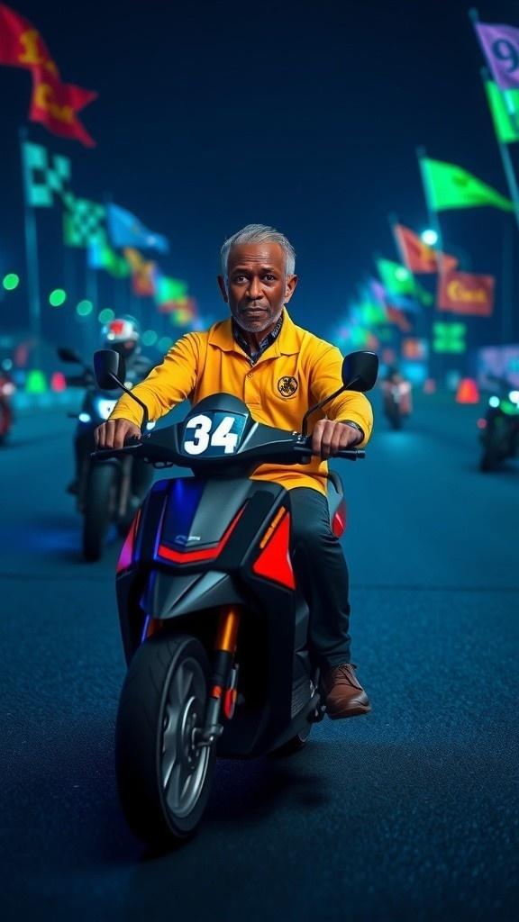 Kakek Nyasar di Lintasan MotoGP: Legenda Tahun 1945?