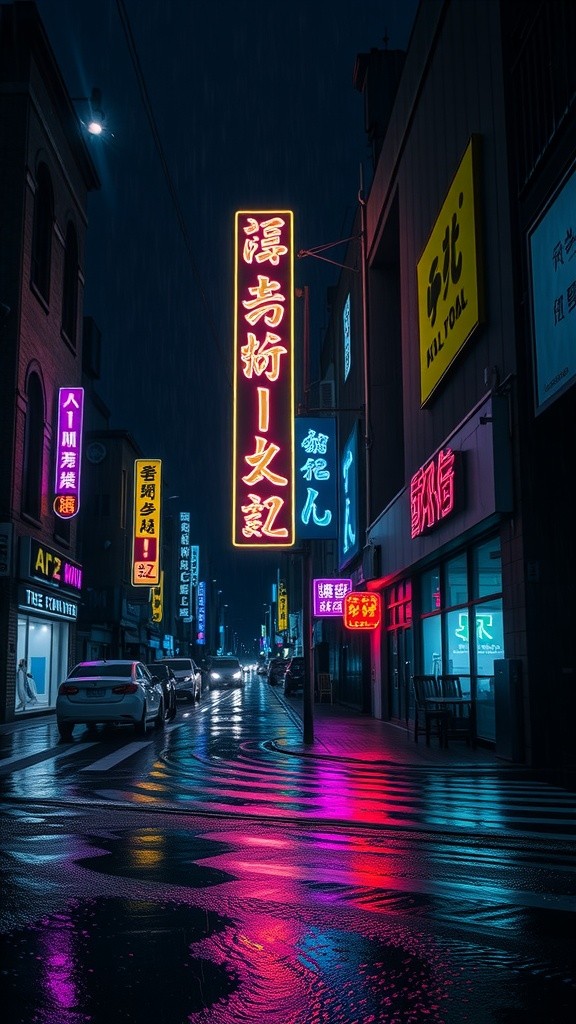 Neon Shadows: A Bladerunner Noir