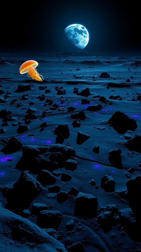 Lunarians: A Hypothetical Evolution on the Moon